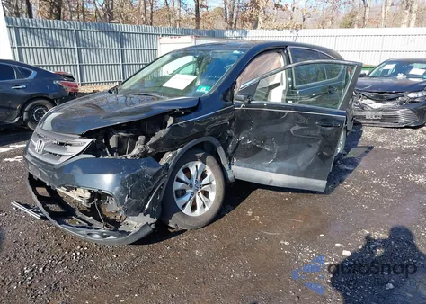 2014 Honda Cr-V Ex z USA, uszkodzony, nr VIN 5J6RM4H59EL084886